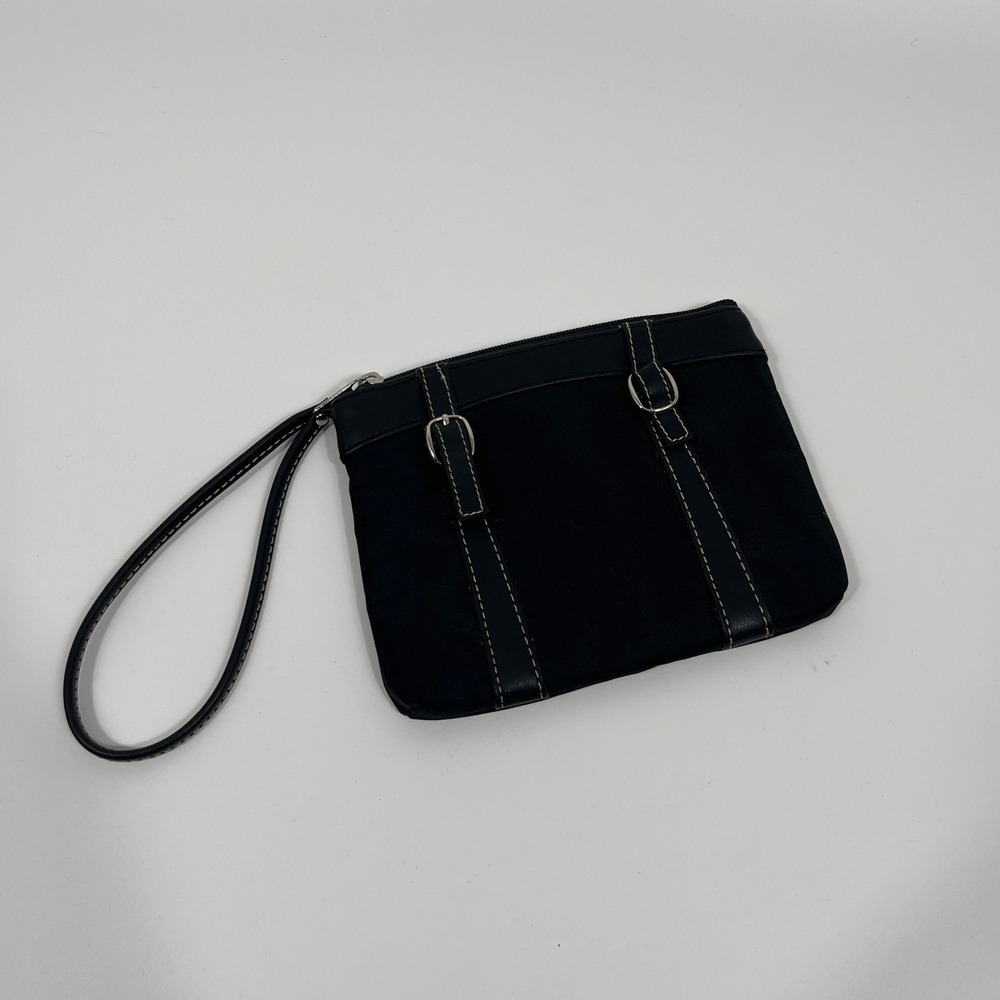 Chic Minimalist Womens‎ Wristlet Black Wallet Capsule